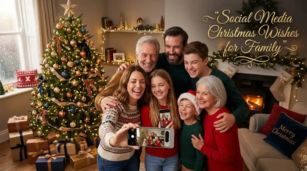 Social Media Christmas Wishes for Family
