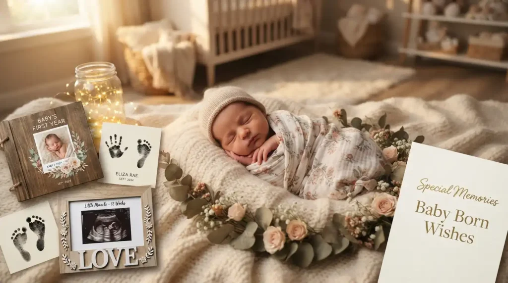 Special Memories Baby Born Wishes