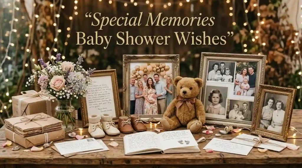 Special Memories Baby Shower Wishes