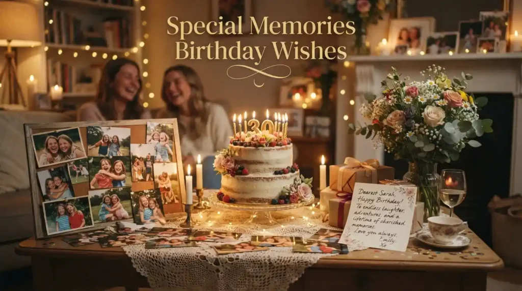 Special Memories Birthday Wishes