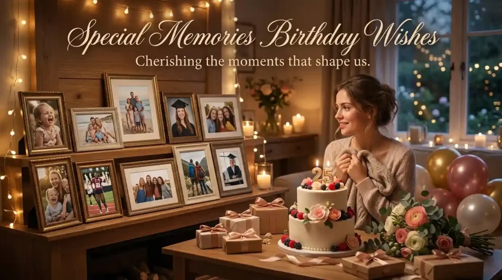 Special Memories Birthday Wishes