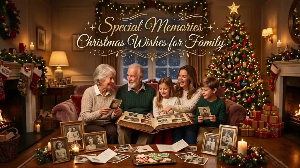 Special Memories Christmas Wishes for Family
