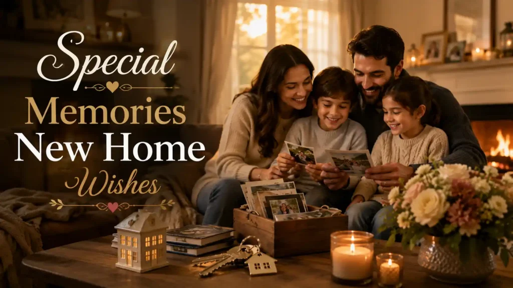 Special Memories New Home Wishes