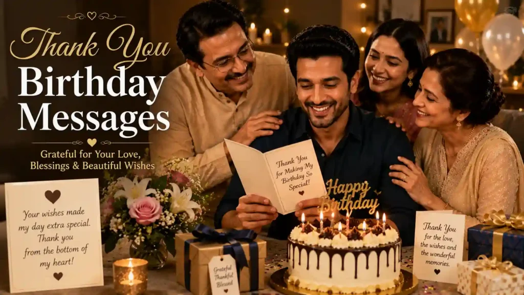 Thank You Birthday Messages