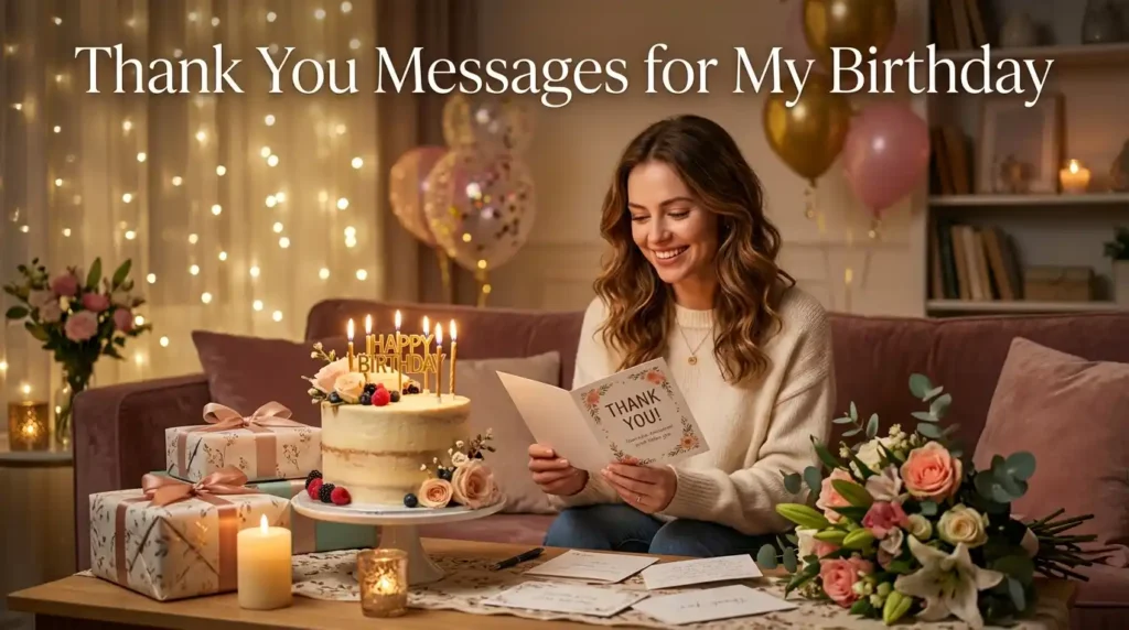 Thank You Birthday Messages to Yourself