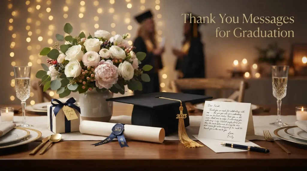 Thank You Messages for Graduation