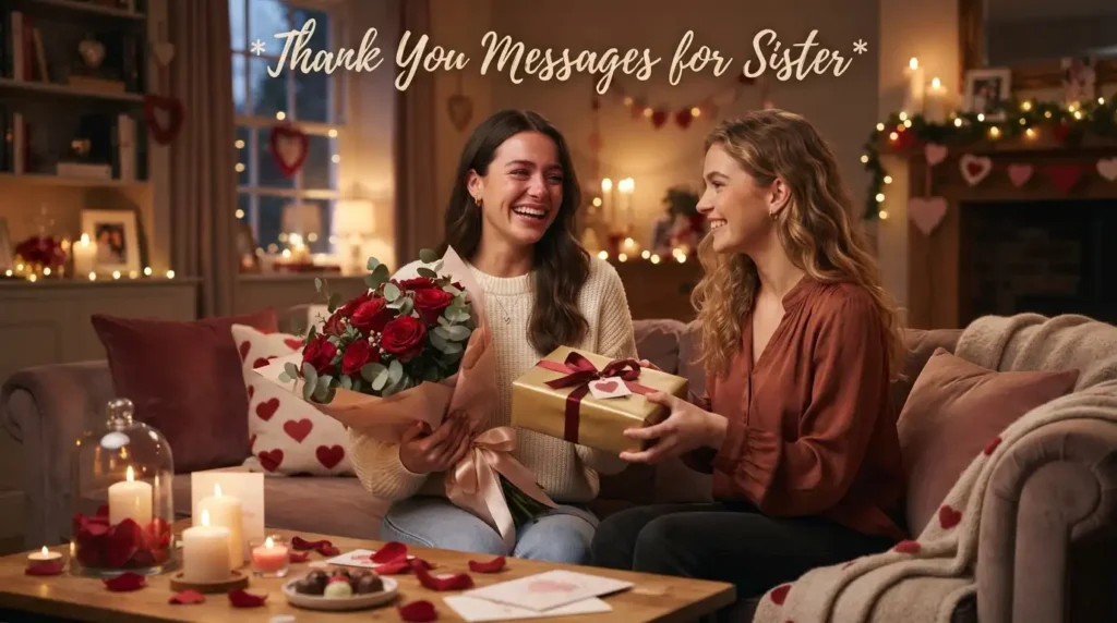 Thank You Messages for Sister