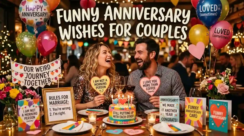 Trending Anniversary Wishes Funny This Year