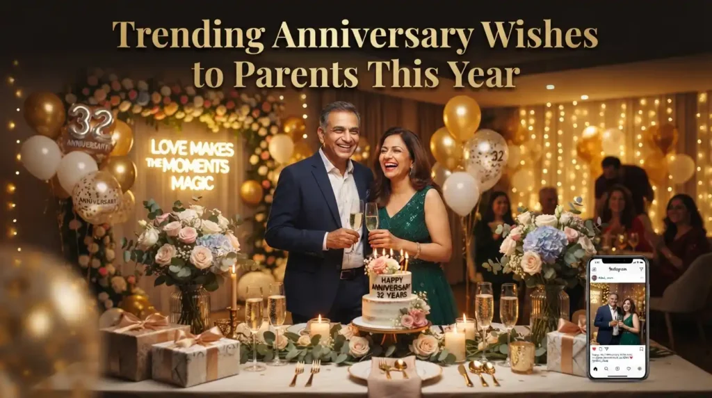 Trending Anniversary Wishes to Parents This Year