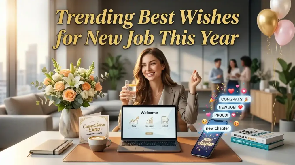 Trending Best Wishes for New Job This Year