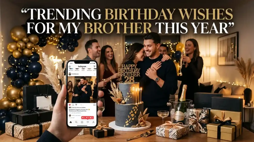 Trending Birthday Wishes for My Brother This Year
