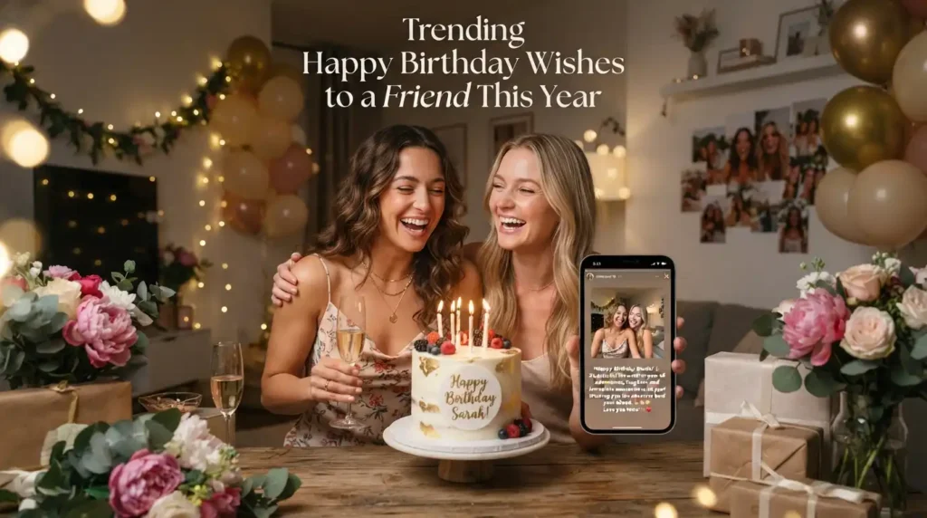 Trending Happy Birthday Wishes to a Friend This Year
