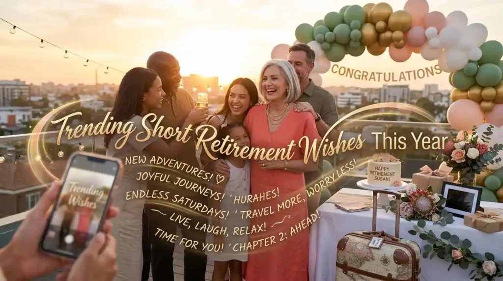Trending Short Retirement Wishes This Year