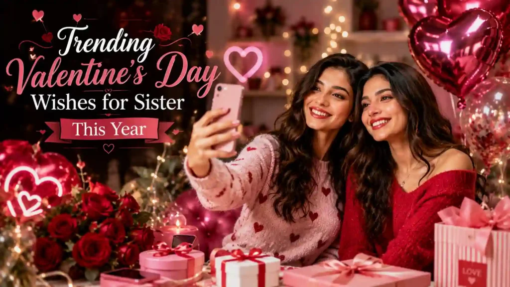 Trending Valentine’s Day Wishes for Sister This Year