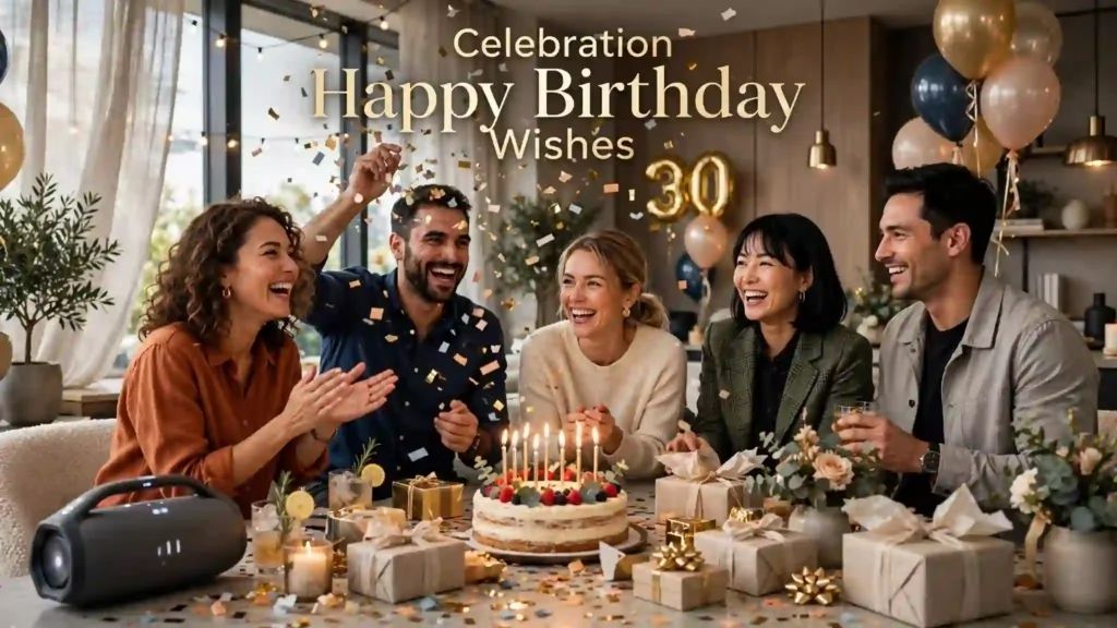 Celebration Happy Birthday Wishes in English