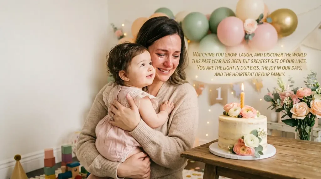 Emotional First Birthday Wishes