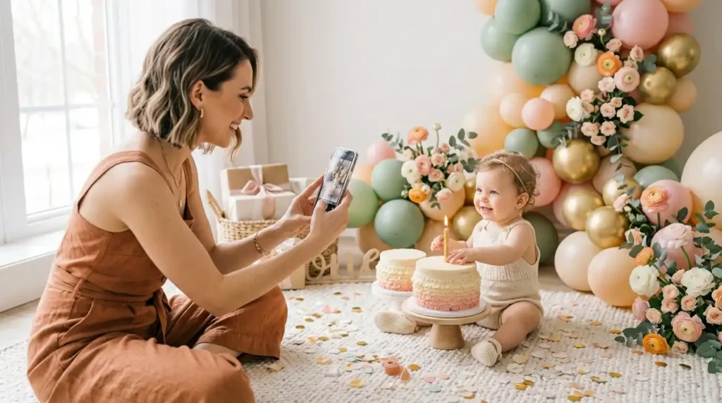 First Birthday Captions for Social Media