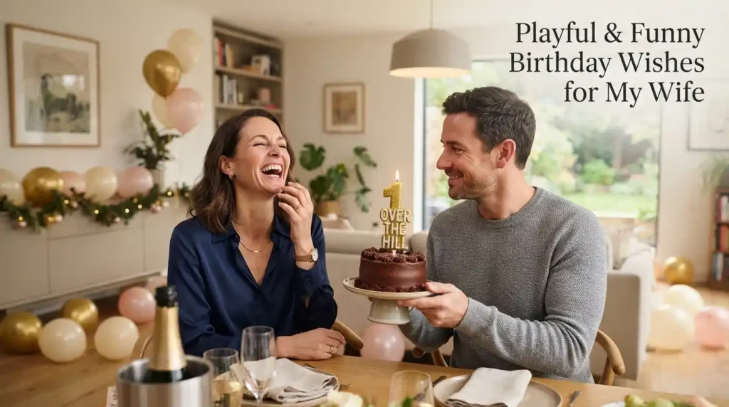 Funny Wife Birthday Wishes