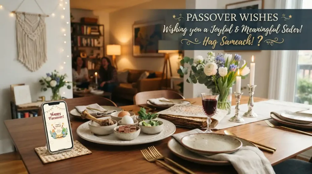 Passover Wishes for WhatsApp & Social Media