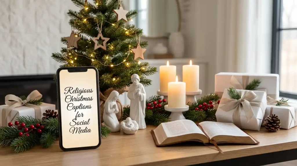Religious Christmas Captions for Social Media