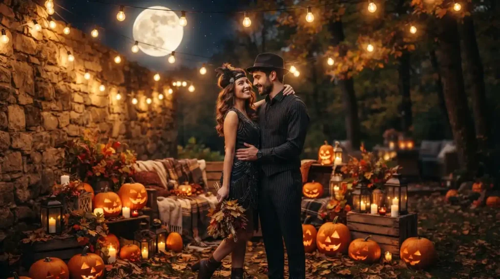 Romantic Halloween Captions