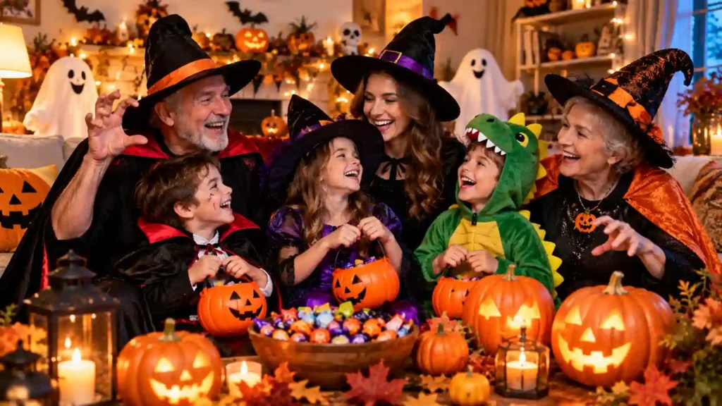 Silly Halloween Greetings for Family
