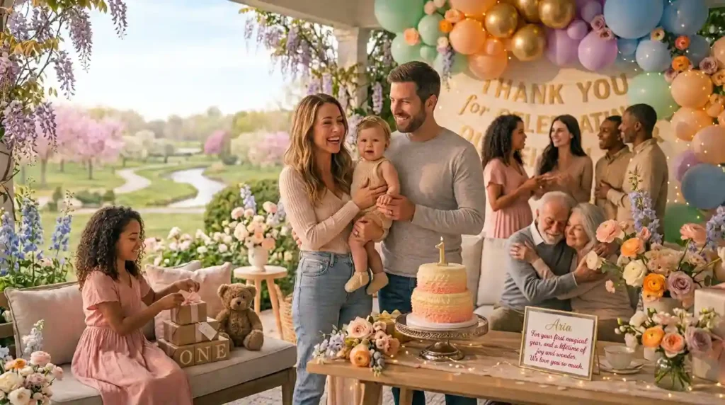 Thank You Messages for a Baby's First Birthday