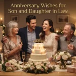 Anniversary Wishes for Son and Daughter in Law
