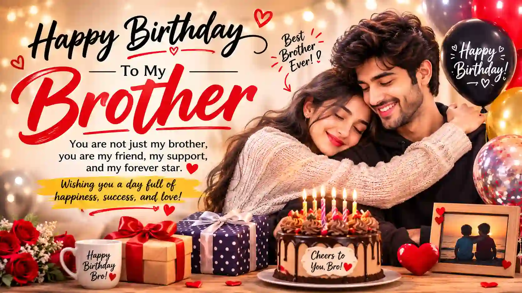 Birthday Wishes for My Brother