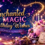 Enchanted Magic Birthday Wishes