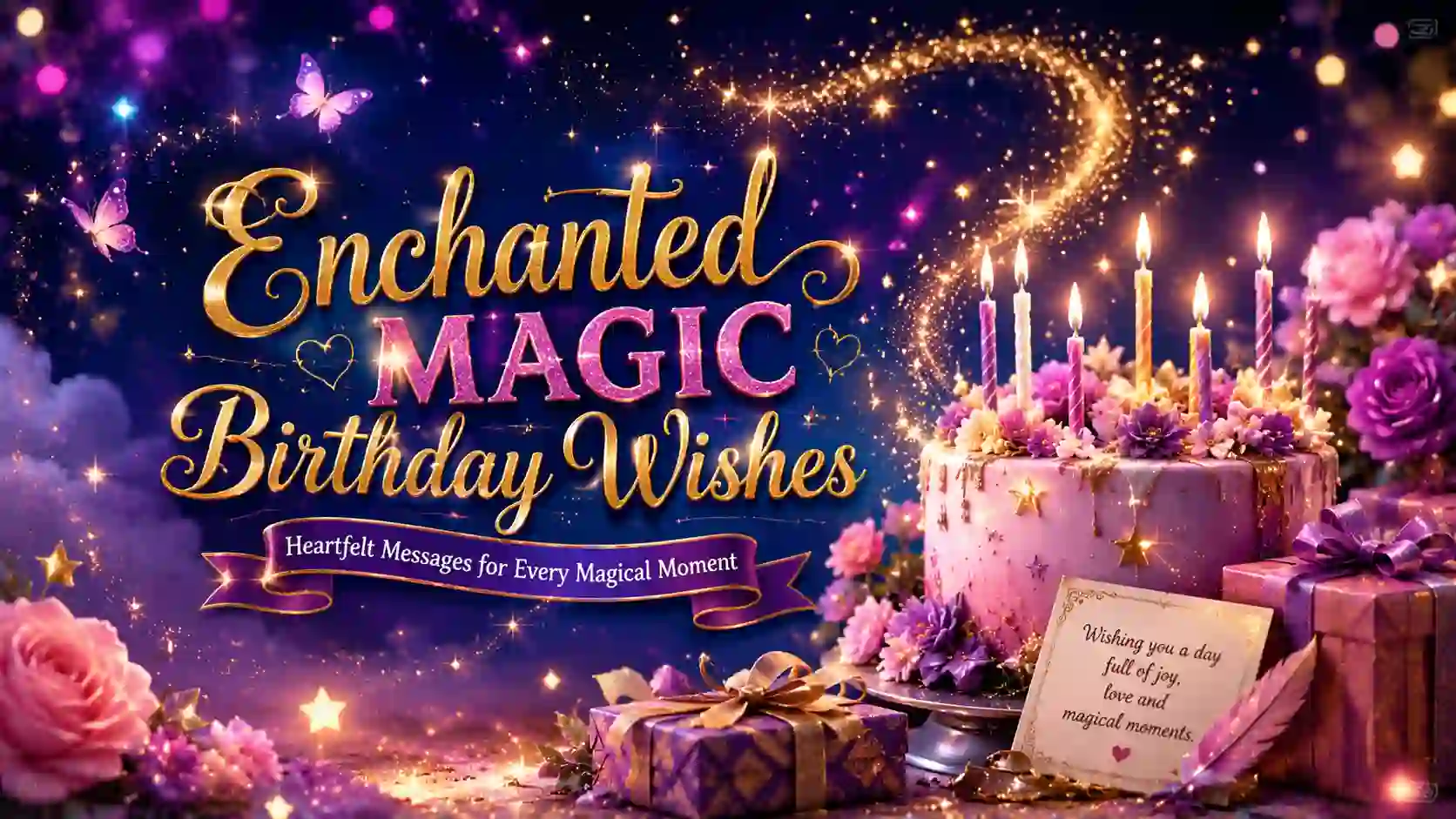 Enchanted Magic Birthday Wishes