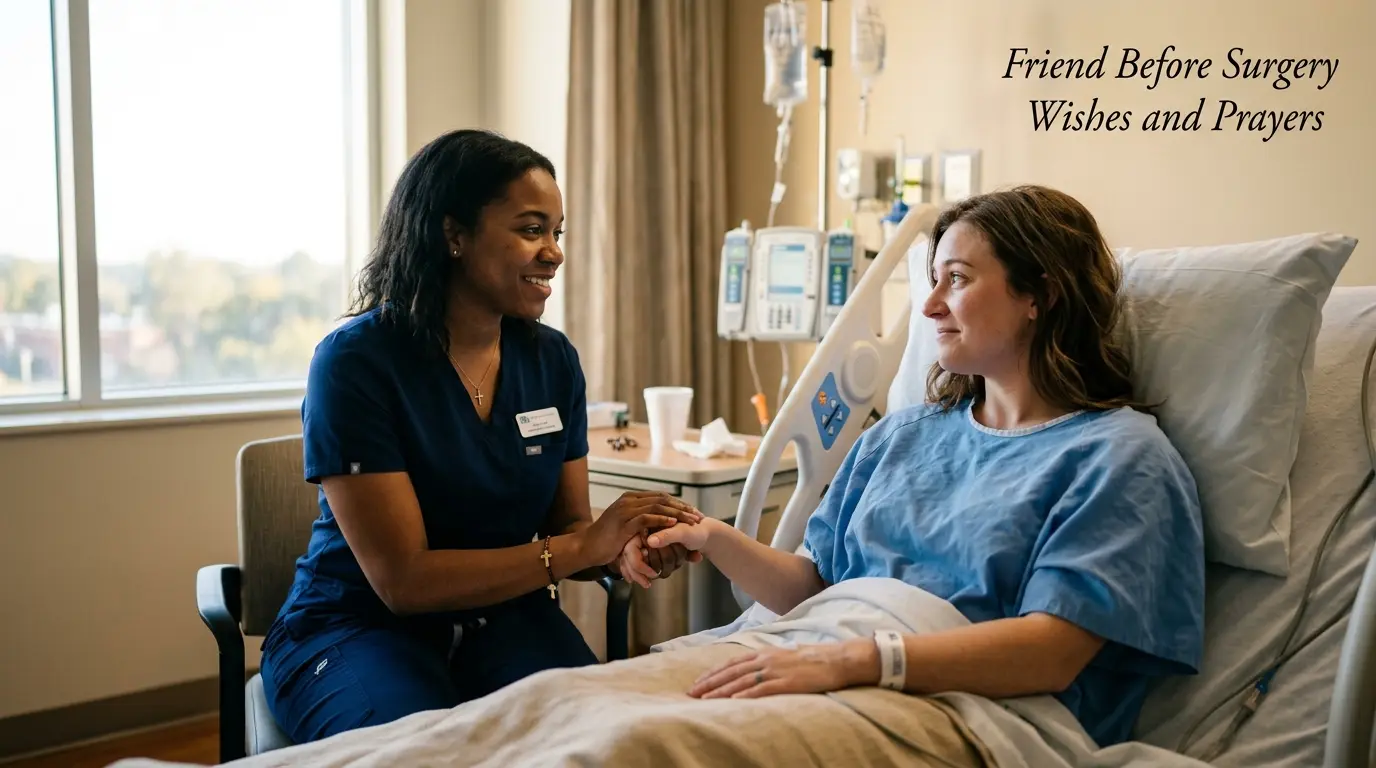 Friend Before Surgery Wishes and Prayers
