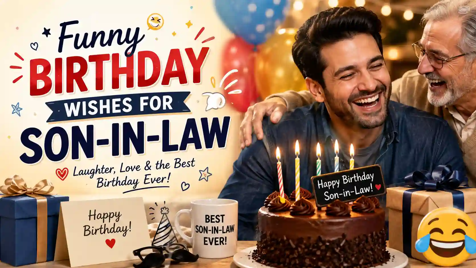 Funny Birthday Wishes For Son-in-Law