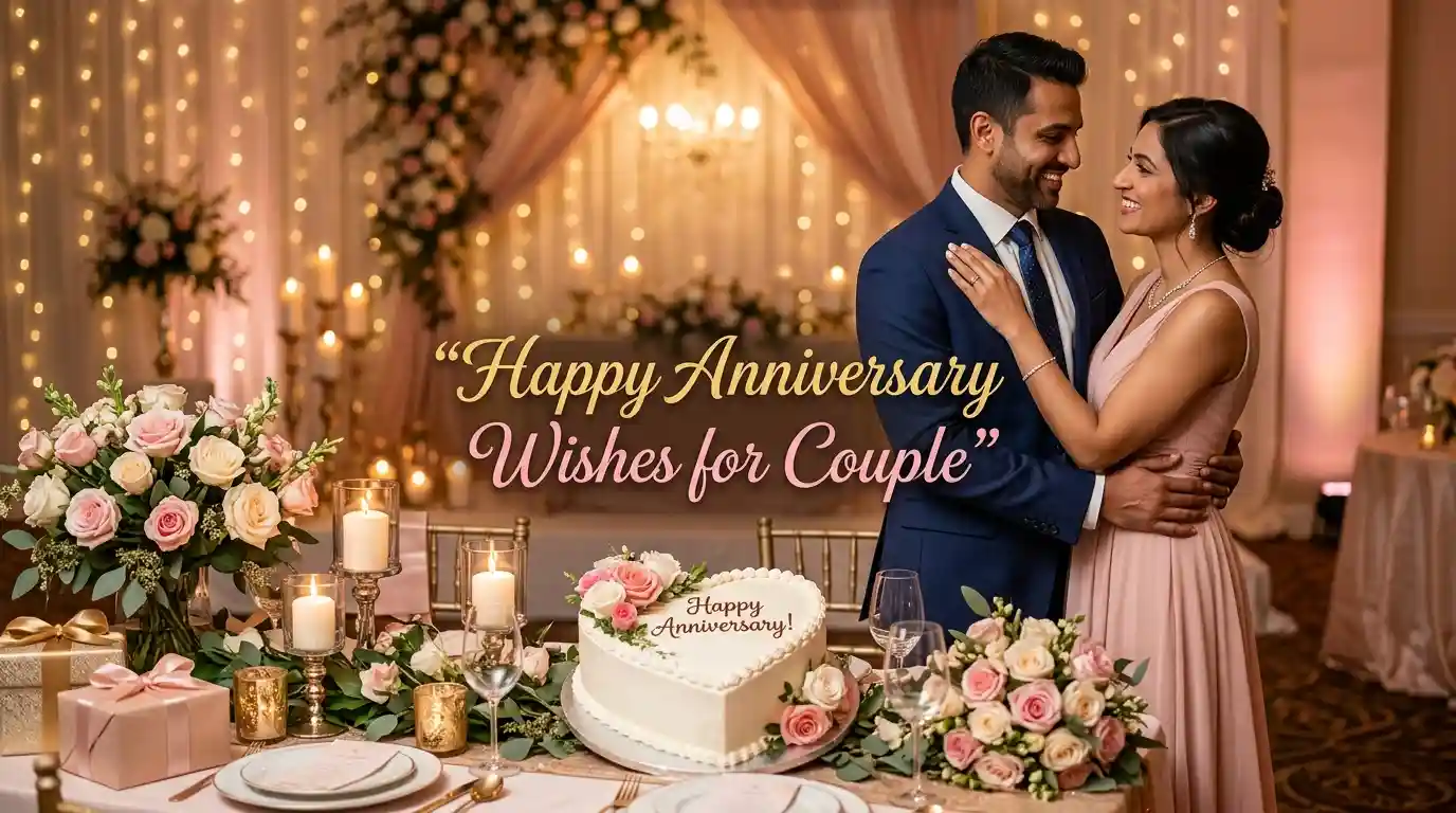 Happy Anniversary Wishes for Couple