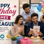 Happy Birthday Wishes For a Colleague