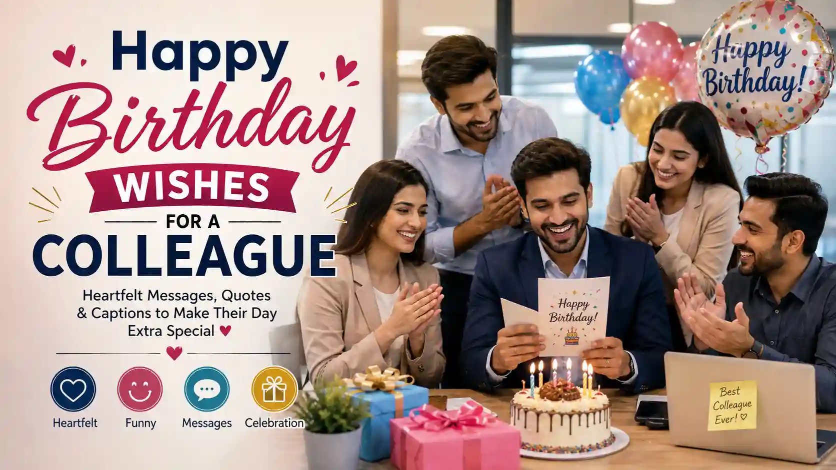 Happy Birthday Wishes For a Colleague