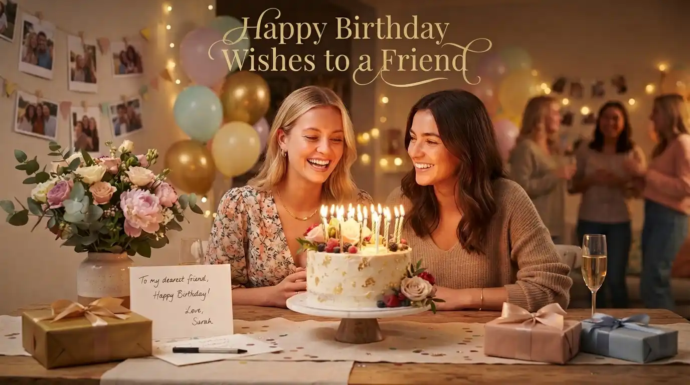 Happy Birthday Wishes to a Friend 