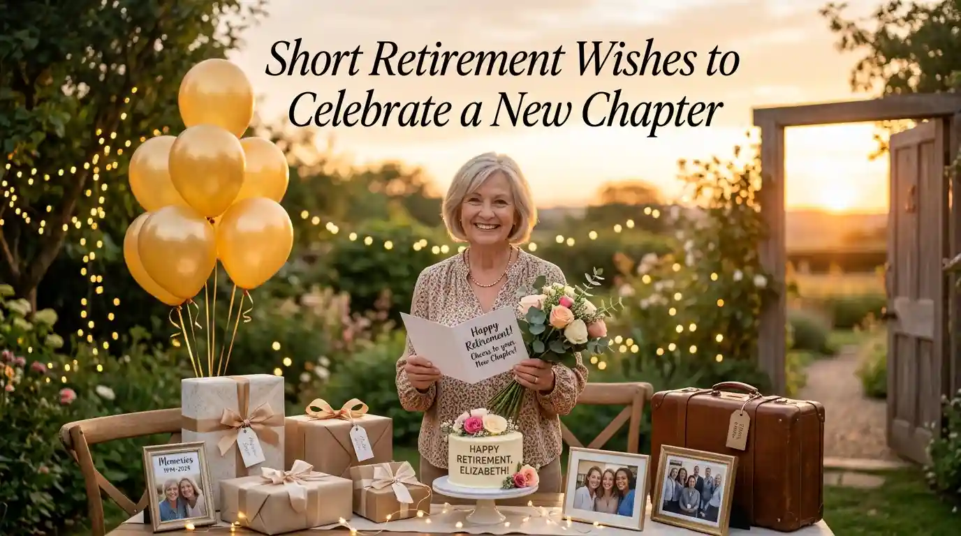 Short Retirement Wishes