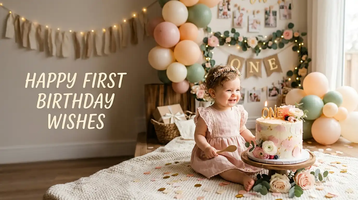Happy First Birthday Wishes